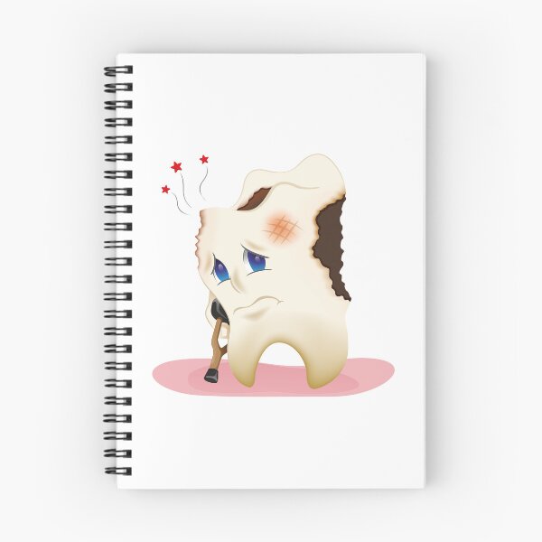 Item preview, Illustration of a sick decayed tooth and holes. Ideal for catalogs, informative and institutional material designed and sold by LucianoCosmo.