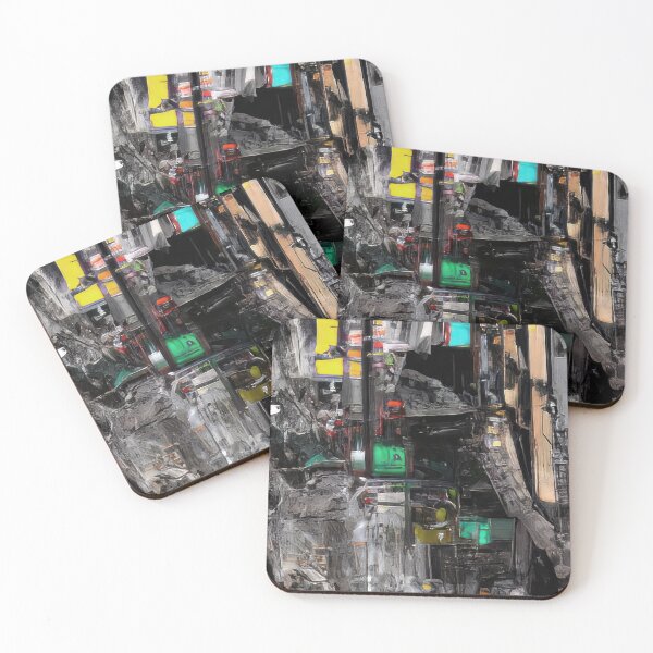 Item preview, 'Blight of Technology' Design - Abstract Modern Art designed and sold by abstract-modern.