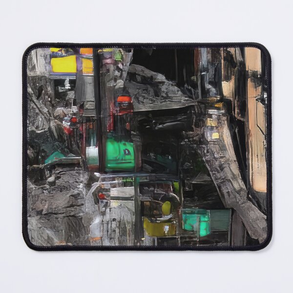 Item preview, 'Blight of Technology' Design - Abstract Modern Art designed and sold by abstract-modern.