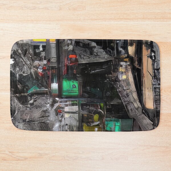 Item preview, 'Blight of Technology' Design - Abstract Modern Art designed and sold by abstract-modern.