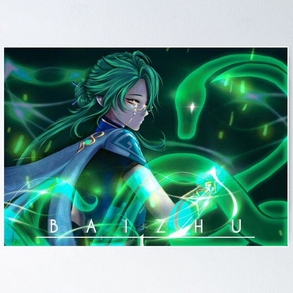 Item preview, Baizhu-Genshin Impact designed and sold by Katzui.