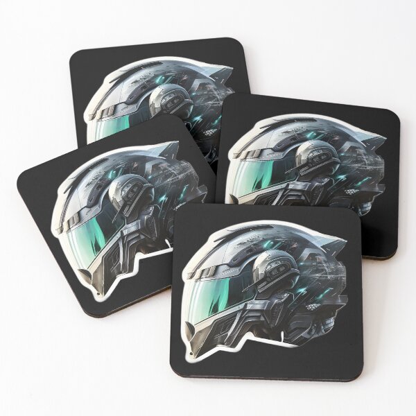 Item preview, Super Bike Aggressive Looking Helmet designed and sold by beluxe.