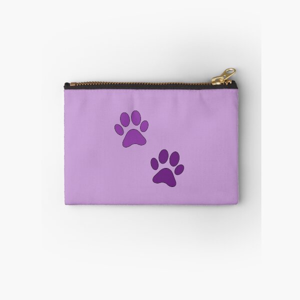 Item preview, dog's paws stickers - dark purple designed and sold by Kiniusia.