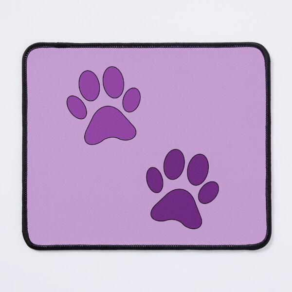 Item preview, dog's paws stickers - dark purple designed and sold by Kiniusia.