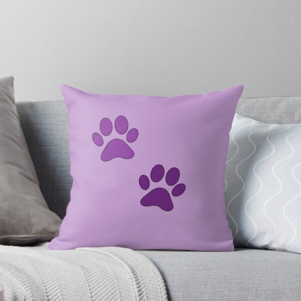 Item preview, dog's paws stickers - dark purple designed and sold by Kiniusia.