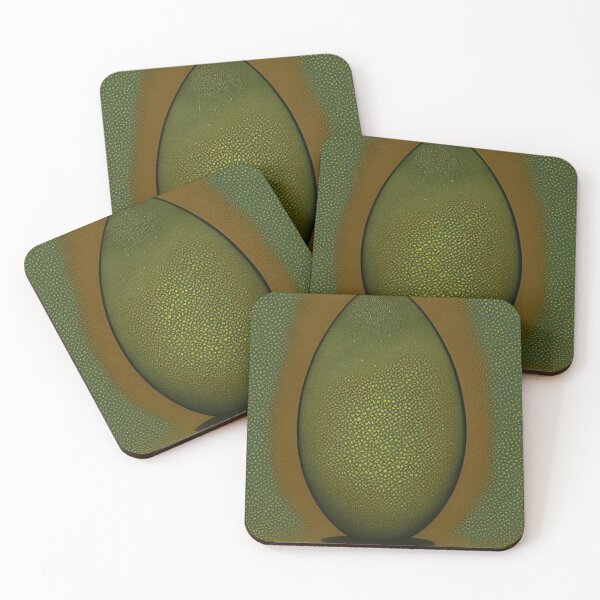 Item preview, Golden Brown Sage Green Retro African Eqyptian 70's Chic Abstract Design Version 19 designed and sold by DreamingAwake1.