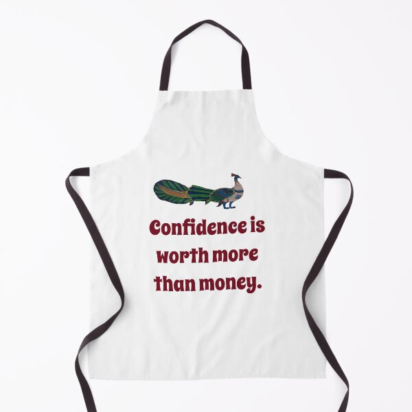 Item preview, Confidence Is Worth More Than Money - Confidence Quote designed and sold by CrankyOldDude.