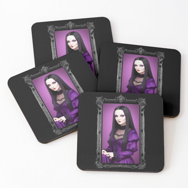 Item preview, Morticia Addams Gothic Portrait designed and sold by PinkInFantasy.