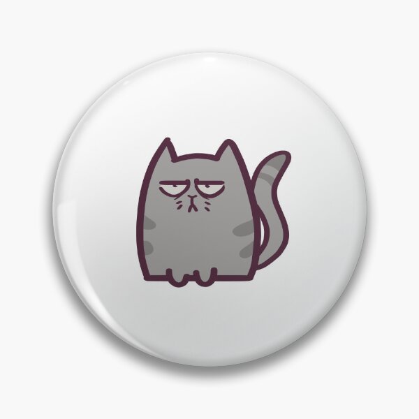 Item preview, Annoyed Cartoon Cat designed and sold by ThumboArtBumbo.