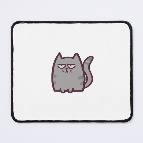 Item preview, Annoyed Cartoon Cat designed and sold by ThumboArtBumbo.