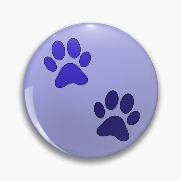 Item preview, dog's paws stickers - navy designed and sold by Kiniusia.