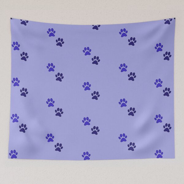 Item preview, dog's paws stickers - navy designed and sold by Kiniusia.
