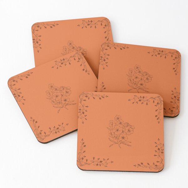 Item preview, moho florales designed and sold by Prettythings30.
