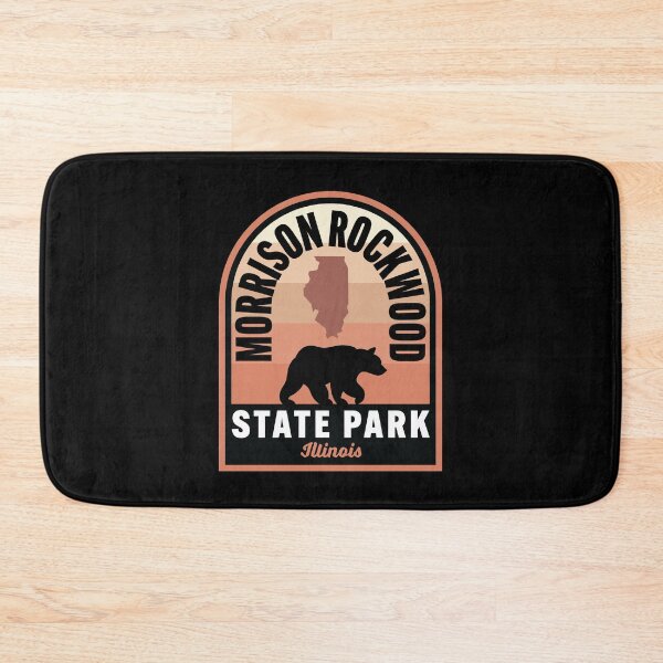 Item preview, Morrison Rockwood State Park IL Bear designed and sold by HalpinDesign.