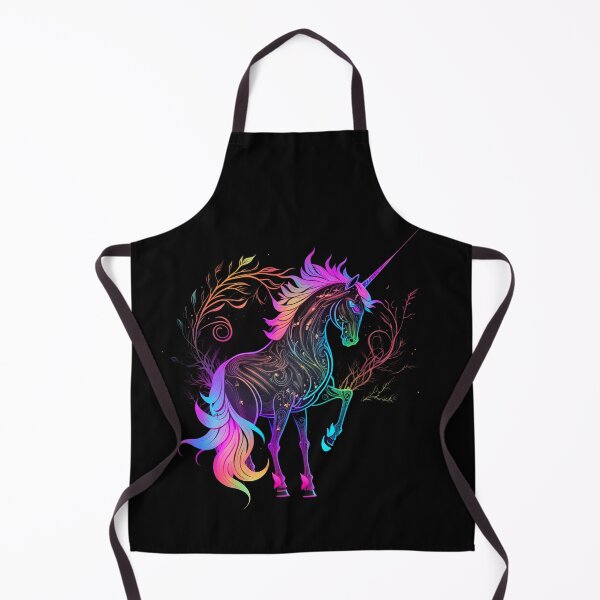 Item preview, The Graceful Majesty of a Rainbow Unicorn on Its Hind Legs designed and sold by digitaldreamHD.