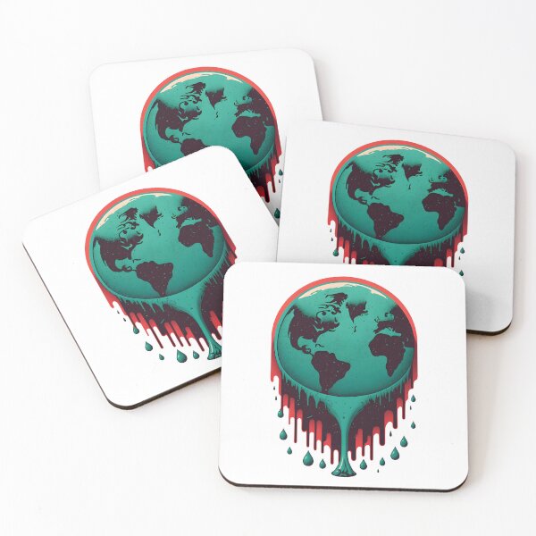 Item preview, Melting Earth designed and sold by AgitProPrints.
