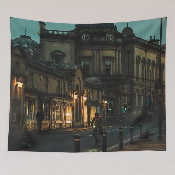 Item preview, Early morning on Pulteney Bridge designed and sold by Rowena Ko.