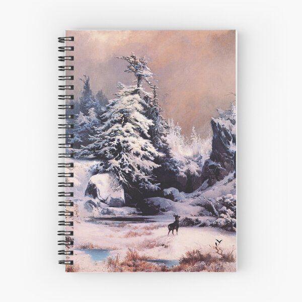 Item preview, Thomas Moran - Winter in the Rockies designed and sold by tomorrowsart.