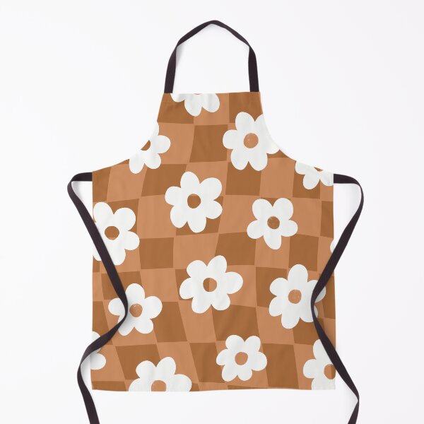 Artikelvorschau, Checker Daisy - Kastanie entworfen und verkauft von PepperLime.