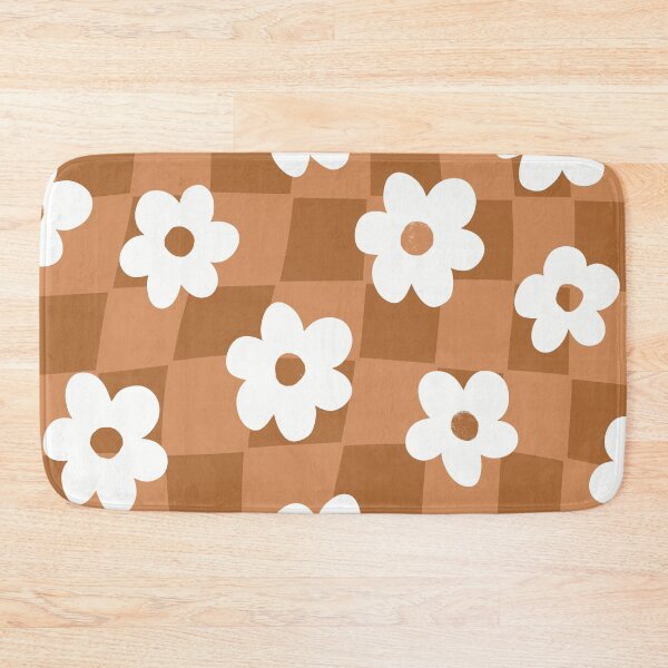 Artikelvorschau, Checker Daisy - Kastanie entworfen und verkauft von PepperLime.