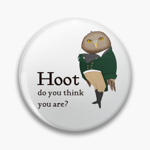 Artikelvorschau, Hoot, denkst du, du bist? entworfen und verkauft von BookshireCat.
