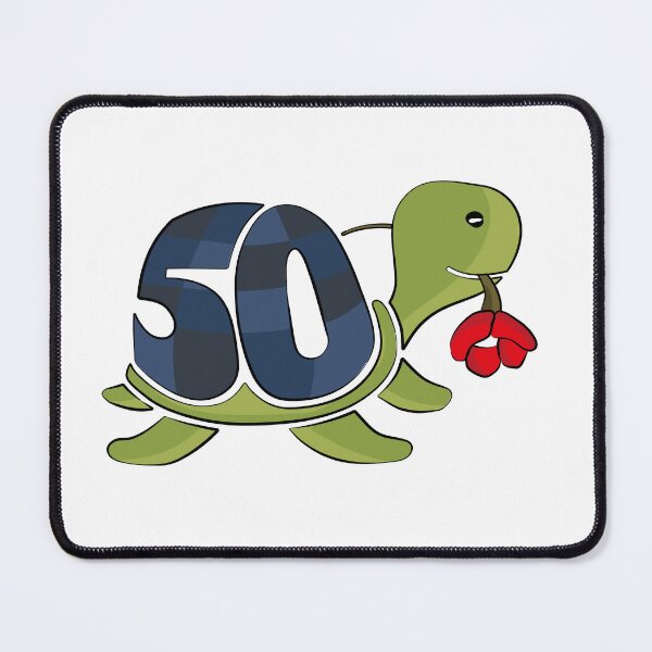 Item preview, Turtle: Happy Birthday 50! designed and sold by kolebridesign.
