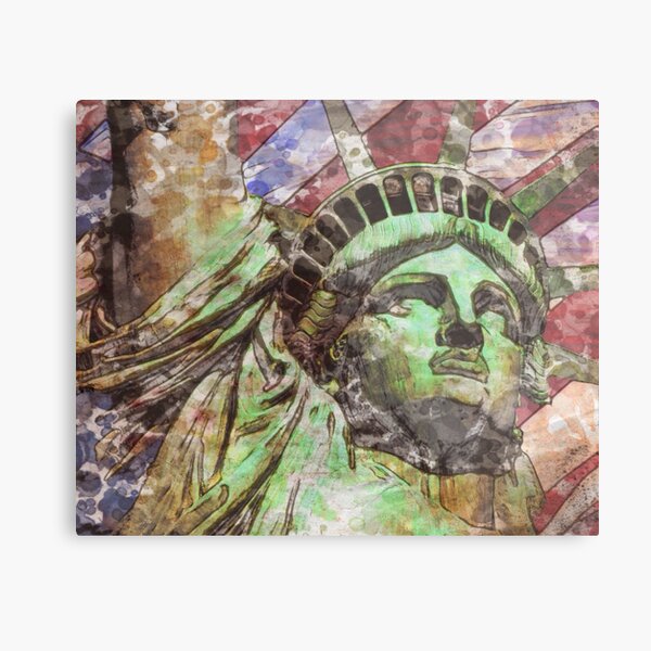 Love of Liberty Haiku Edition Metal Print