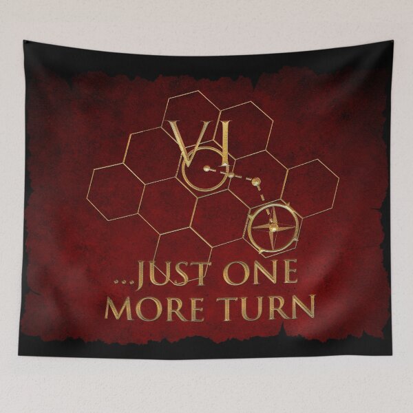Item preview, Just One More Turn (Red and Gold) designed and sold by Image NDesign.
