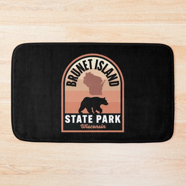 Item preview, Brunet Island State Park WI Bear designed and sold by HalpinDesign.