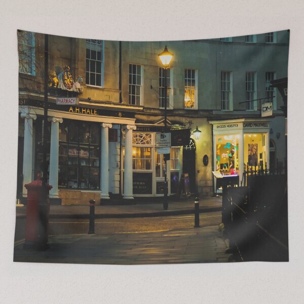 Item preview, Corner of Argyle Street in early morning designed and sold by Rowena Ko.
