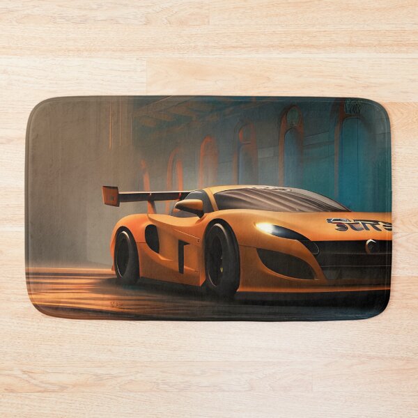 Item preview, Orange sports car designed and sold by brandway.