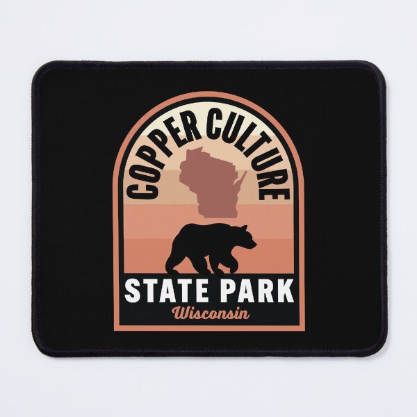 Item preview, Copper Culture State Park WI Bear designed and sold by HalpinDesign.
