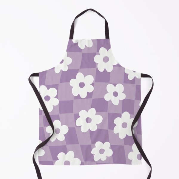 Item preview, Checker Daisy - Purple designed and sold by PepperLime.