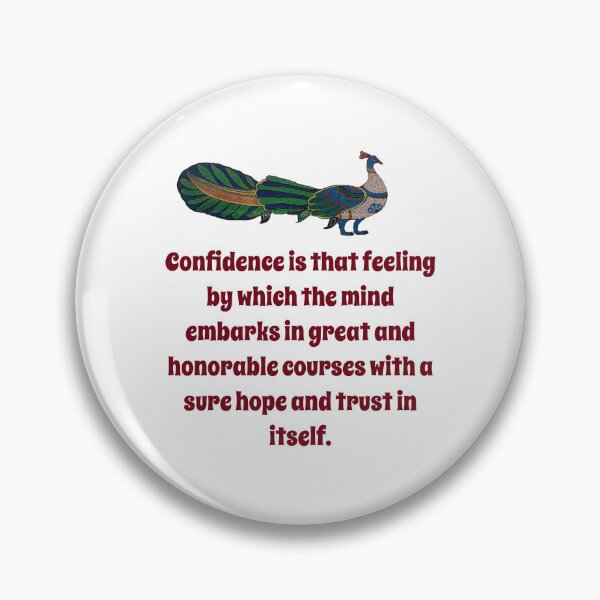 Item preview, Confidence Is That Feeling - Confidence Quote designed and sold by CrankyOldDude.
