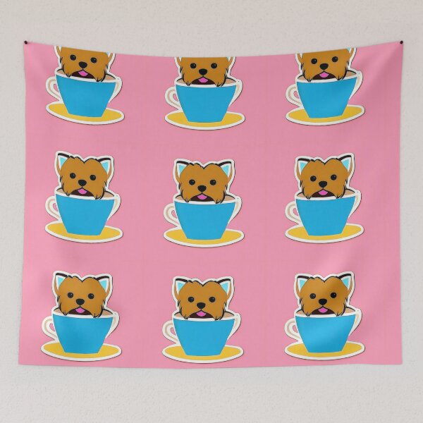 Item preview, Teacup Terrier designed and sold by CuteCoffeeCupCo.