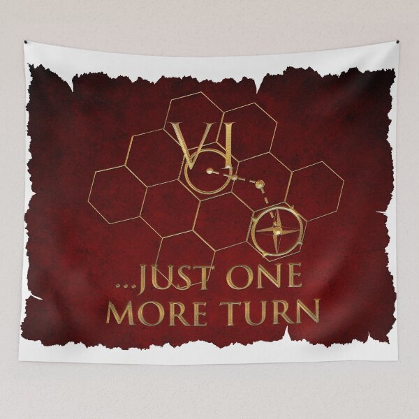 Item preview, Just One More Turn (Red and Gold) designed and sold by Image NDesign.