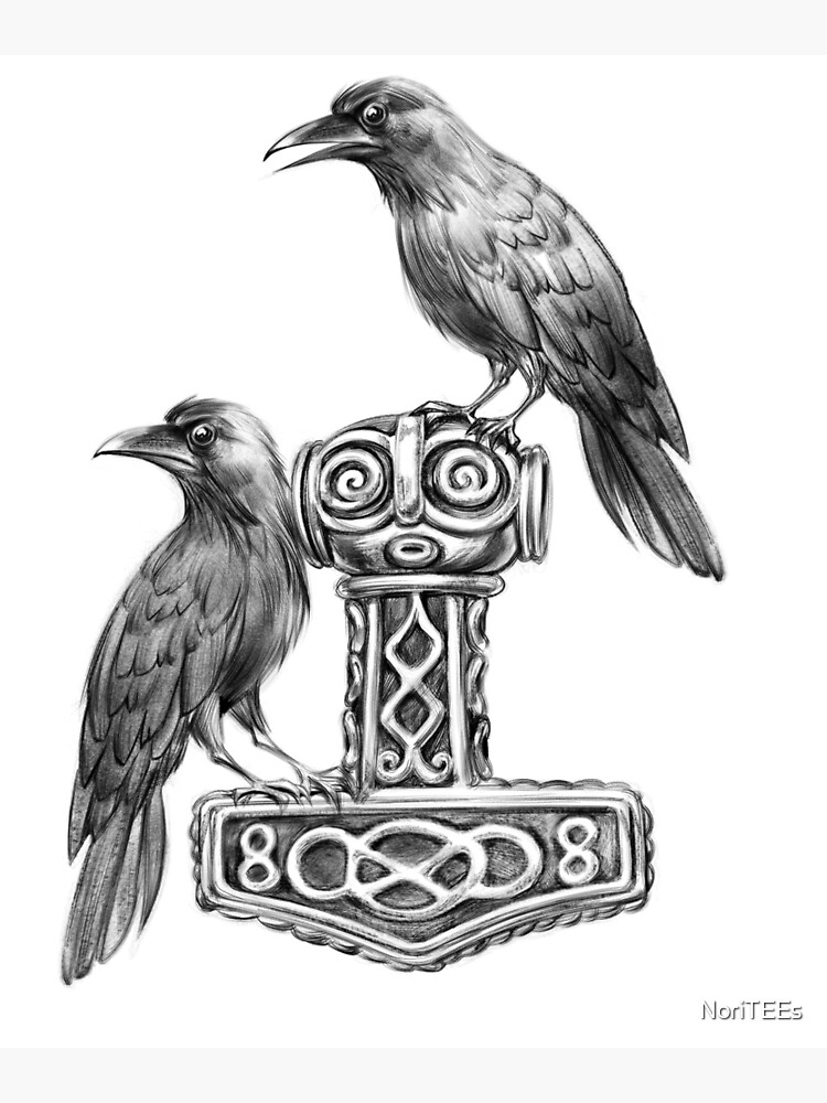 milaeryn — Odin and Huginn