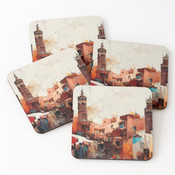 Item preview, World Cities: Marrakesh 01 designed and sold by inoculum-art.