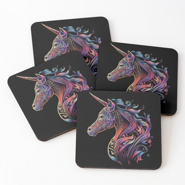 Item preview, Majestic Unicorn, A Fantasy Art Masterpiece designed and sold by digitaldreamHD.