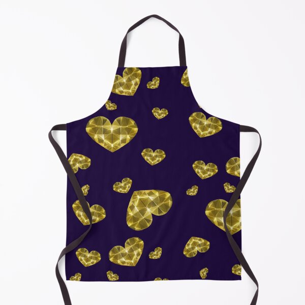 Item preview, Gold Diamond Heart on Deep Purple designed and sold by Rovual.