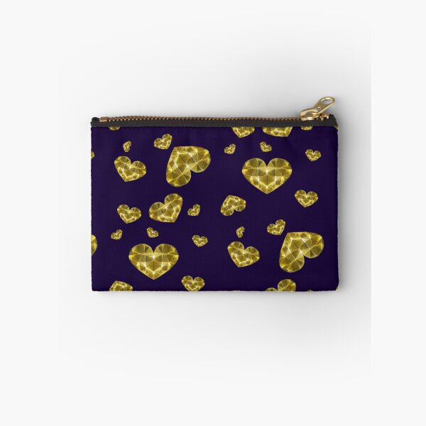 Item preview, Gold Diamond Heart on Deep Purple designed and sold by Rovual.