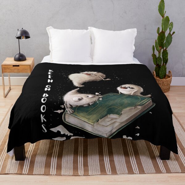 Item preview, Keen on books monsters eating book designed and sold by CrazyHowCool.