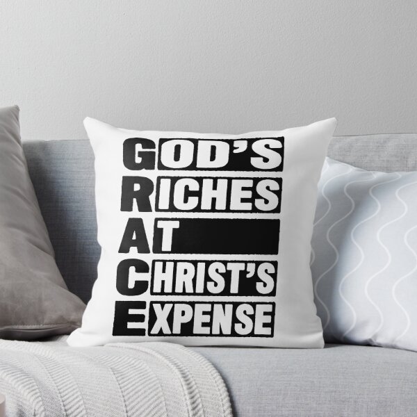 Item preview, GRACE - God's Riches At Christ's Expense designed and sold by plushism.