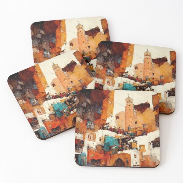 Item preview, World Cities: Marrakesh 02 designed and sold by inoculum-art.