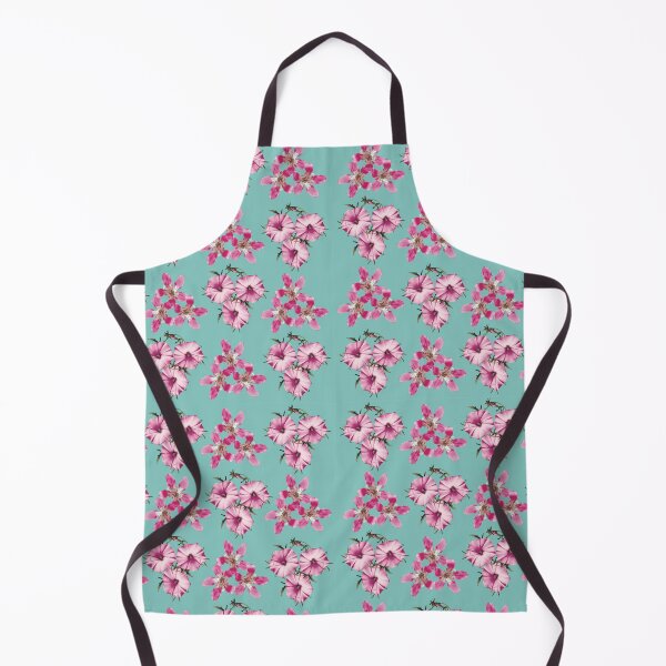 Item preview, Peach Colored Tropical Flower pattern-Love white flower-love purple flower -black-blue-green-yello colors 13 designed and sold by StudioViArt.