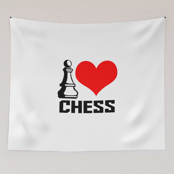 Item preview, I Love Chess! designed and sold by flipper42.