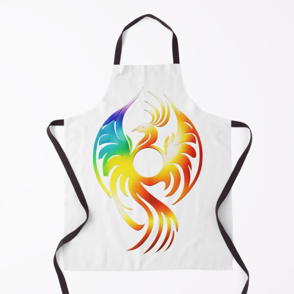 Item preview, Phoenix / Fenix in Colorful Rainbow Colors designed and sold by AdamesArtStudio.