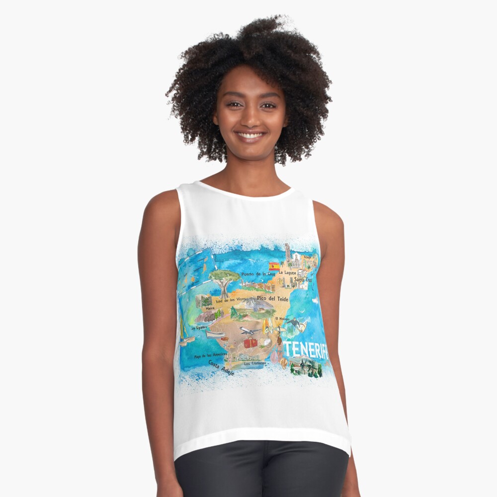 Item preview, Sleeveless Top designed and sold by artshop77.