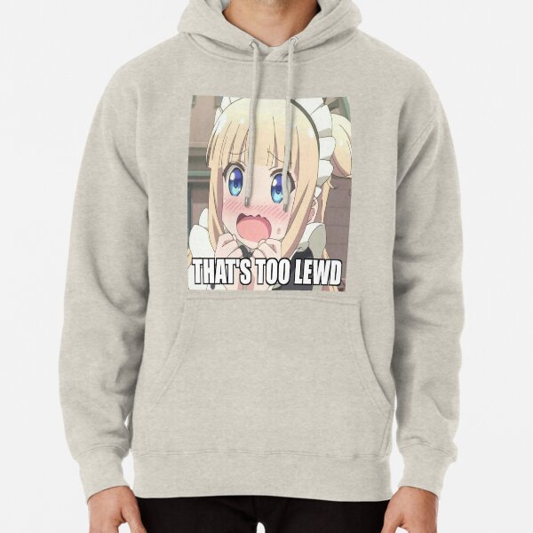 lewd anime hoodie