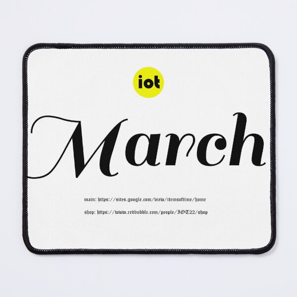 Item preview, March designed and sold by IOT22.
